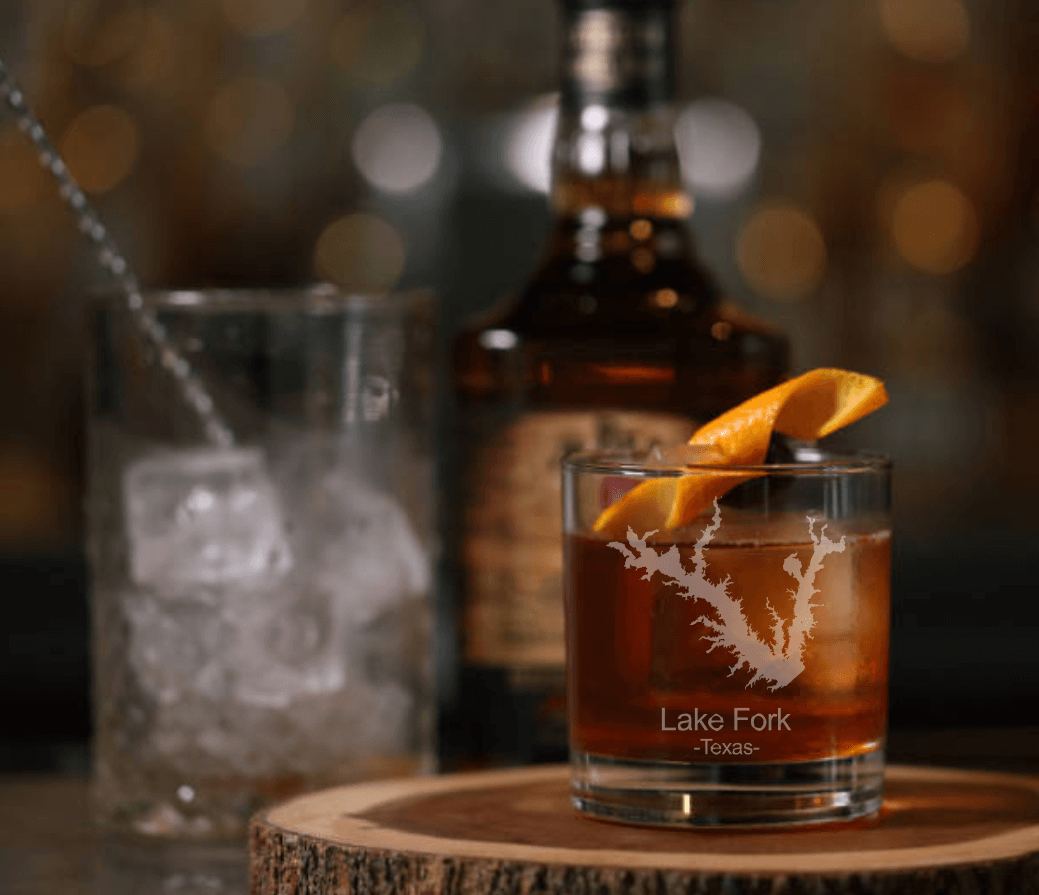 Lake Fork Texas Whiskey Glass
