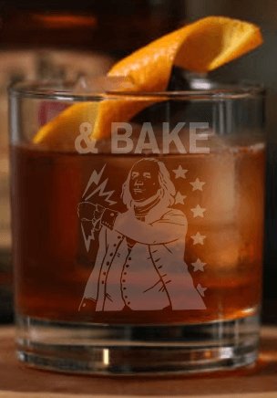 Shake & Bake Founding Fathers Shot Whiskey Set - Design Bakery TX