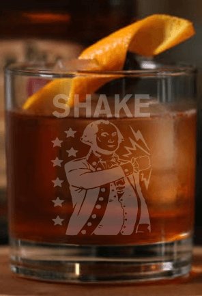 Shake & Bake Founding Fathers Shot Whiskey Set - Design Bakery TX