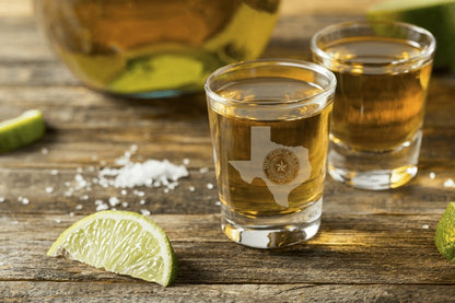 Texas Seal Shot Glass - Design Bakery TX